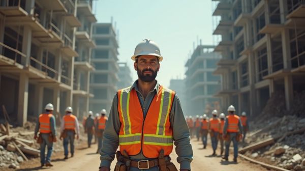 Quelle cotte de travail choisir pour un chantier BTP efficace ?